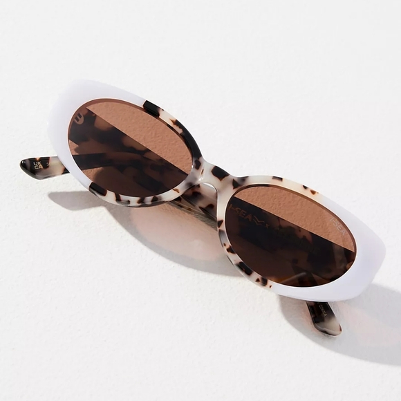 Anthropologie Accessories - I-SEA x Anthropologie Marley Sunglasses Ivory Blonde Tort
